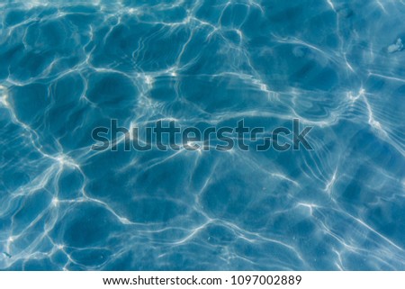 Similar – #A# Poolsonne Wasser