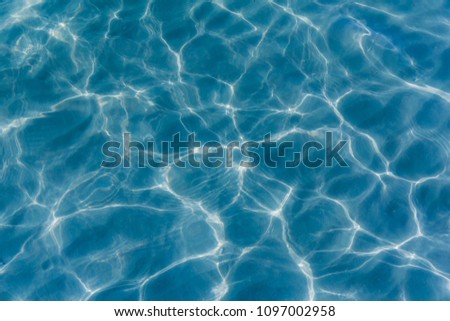 Similar – #A# Poolblau Kunst