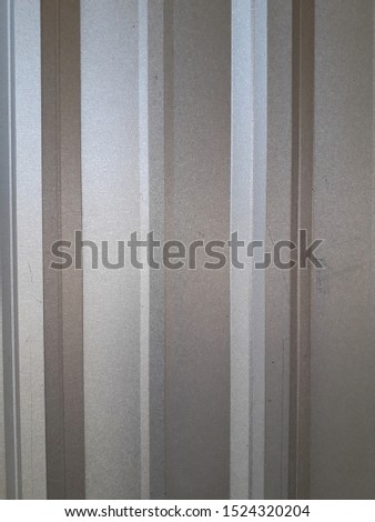 Background of silver aluminum roof motif