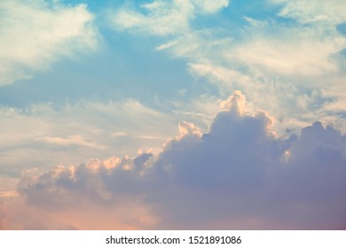 Beautiful Sunset Light Rays Clouds Background Stock Photo (Edit Now ...