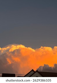 Nubes cielo fondo amanecer