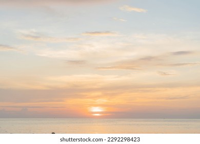 background sky sunset beach front colorful beautiful patong phuket thailand - Powered by Shutterstock