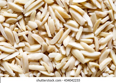 Background of slivered almonds. - Shutterstock ID 434042233