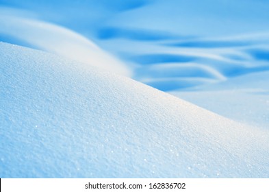 Background From Snow Drifts