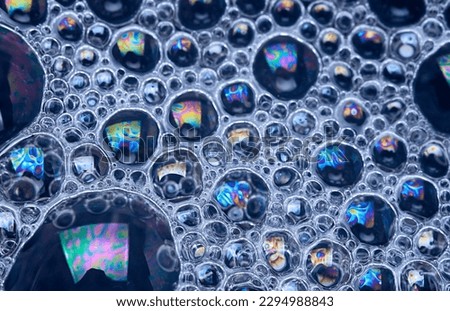 Background of the soap suds