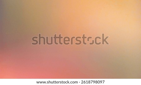 background a soft, blurred gradient of warm colors, transitioning from a muted pink or peach at the bottom to a lighter beige or pale orange at the top.