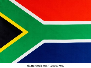 Background of South Africa flag. - Shutterstock ID 2230107609