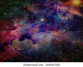 Background With Space Sky Natural Colorful