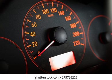 background of speed o meter