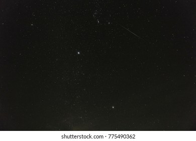 The background is star and night.