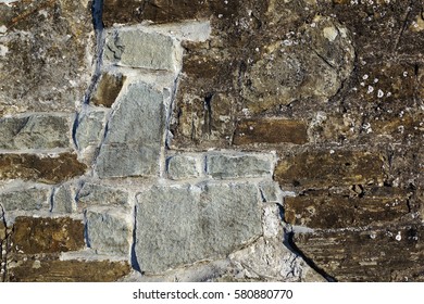 Background of stone wall or texture stone - Shutterstock ID 580880770