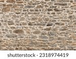 Background of stone wall texture. Close up of stone wall texture.