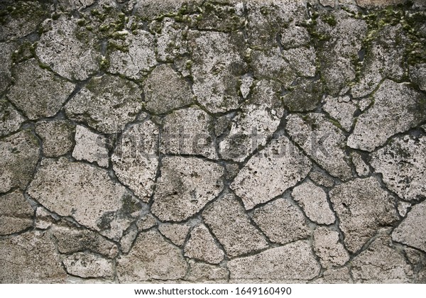 Background of stone wall texture photo