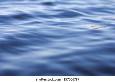 Background Of The Surface Of The Lake Water