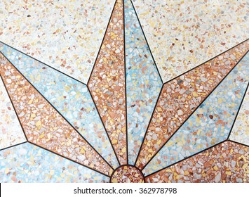 Background Surface Of Terrazzo Floor