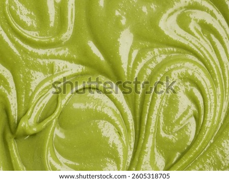 A background text paste pistachio