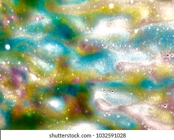 Background Texture Abstract Of Rainbow Colors Soap Car Wash Window