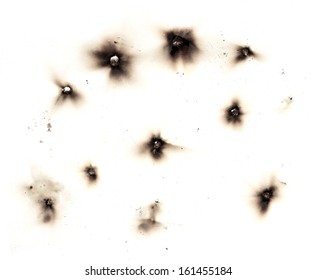 Background Texture Of Burnt Ashes