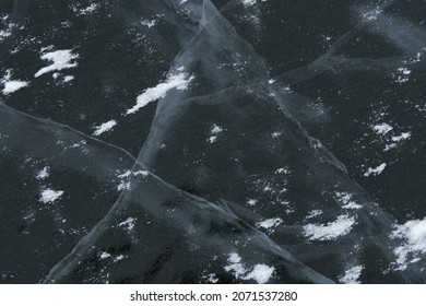 Background Texture Of Cold Blue Ice