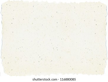 Background Texture Ivory Fray Edge Paper