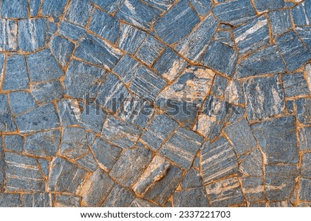 Background and texture made of stones