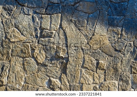 Background and texture made of stones