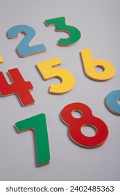Background or texture of numbers. Finance data concept. Mathematic. Banking or currency. Business and economic growth.