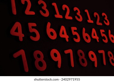 Background or texture of numbers. Finance data concept. Mathematic. Banking or currency. Business and economic growth.