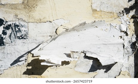 background texture of peeling wall surface