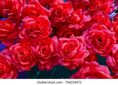 Background Texture Red Artificial