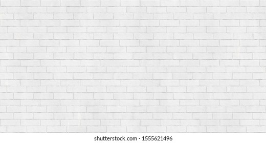 Background Texture Of White Brick Wall, White Tile Wall Ceramic Or Brick Pattern Subway Texture For Background