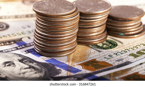 Background of US dollars