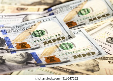 Background of US dollars