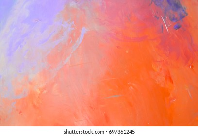 Background wall in paint