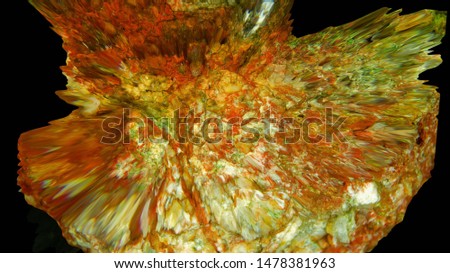 Background and wallpaper design produced from a combination of Macro and 3Dimensional Photography of Rocks, Minerals and Fossils, demonstrating the inherent and unique beauty to be found in nature.