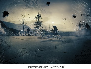 Background of a war