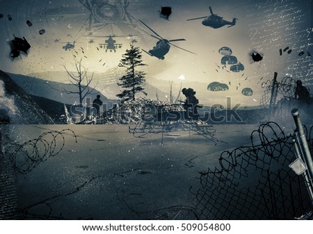 Background of a war