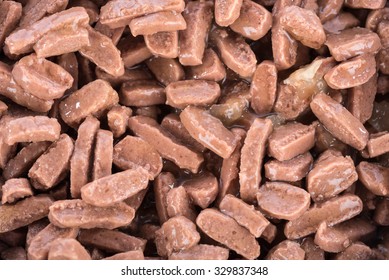 Background Of Wet Cat Food, Closeup