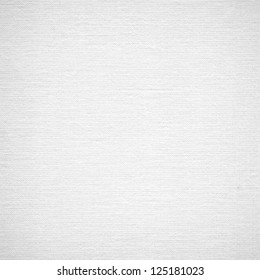 Background from white coarse canvas texture. Clean background. No dust. Image with copy space and light place for your design project. High res.