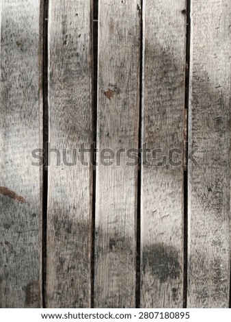 background wood frame panel bridge built