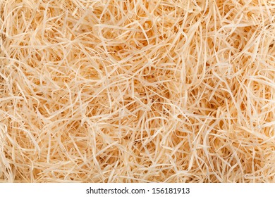 Background Of Wood Wool