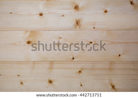 Background of wooden pine planks showing woodgrain texture. Floor from the rabbeted pine board.  Wood background texture