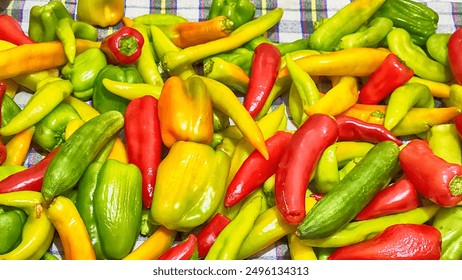 background work consisting of colorful vegetables - Powered by Shutterstock