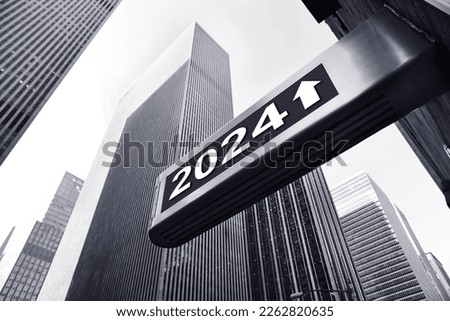 background for an year 2024 concept