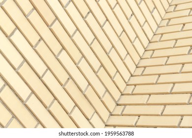 background yellow brick geometric abstraction angled up