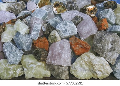 Backgrounds And Textures, Nature Concept - Rocks And Minerals.