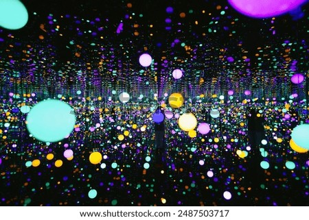 BACKGROUNG LIGHT COLOFULL TEXTURE DOT