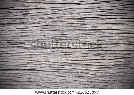Backgrund texture of sleeper wood.