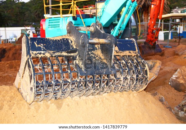 excavator sand bucket