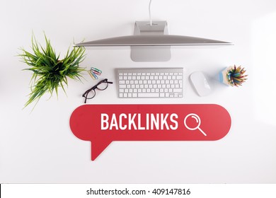 BACKLINKS Search Find Web Online Technology Internet Website Concept